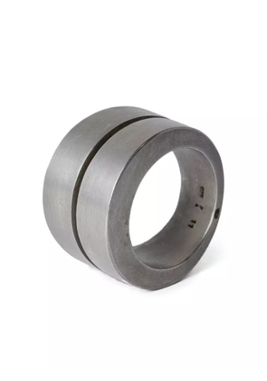 Parts of Four Crevice brushed ring - Silver