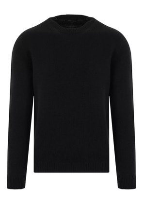Roberto Collina crew-neck merino-wool sweater - Black