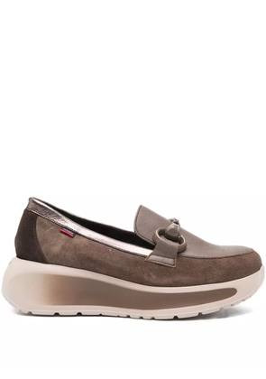 callaghan suede loafers - Brown