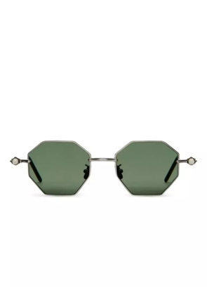 Kuboraum P74 geometric sunglasses - Silver