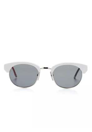 Thom Browne Eyewear Clubmaster-frame sunglasses - Black