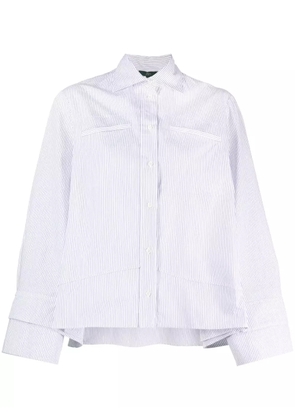Jejia striped cotton shirt - White