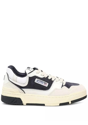 Autry leather panel sneakers - Black