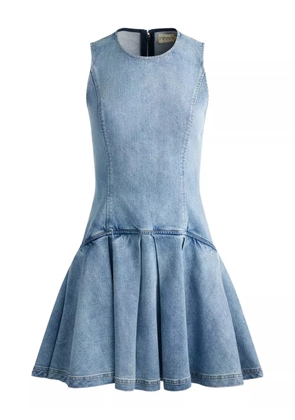 alice + olivia Adley denim mini dress - Blue