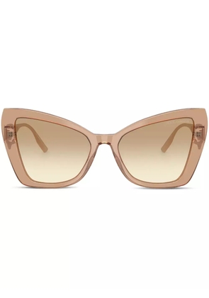 Dolce & Gabbana Eyewear butterfly-frame sunglasses - Neutrals