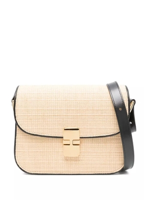 A.P.C. small Grace shoulder bag - Neutrals