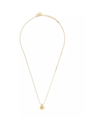 Christian Dior Pre-Owned 1970-1980 logo-pendant necklace - Gold