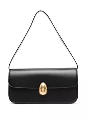 NEOUS polished-finish shoulder bag - Black