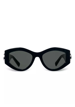 Gucci Eyewear geometric-frame sunglasses - Black