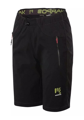 KARPOS logo-print shorts - Black
