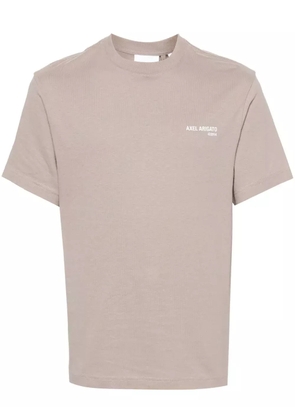 Axel Arigato logo-print cotton T-shirt - Grey