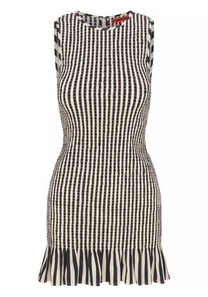 Simon Miller Belle smocked mini dress - Black