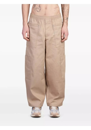 Nike cotton wide-leg trousers - Neutrals