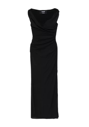 Jacquemus La Robe Rita Longue gown - Black