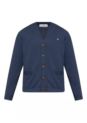 Vivienne Westwood Orb-embellished cardigan - Blue