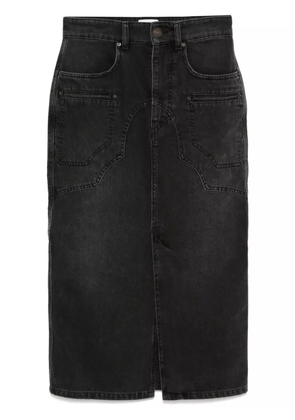ISABEL MARANT Britt midi skirt - Black