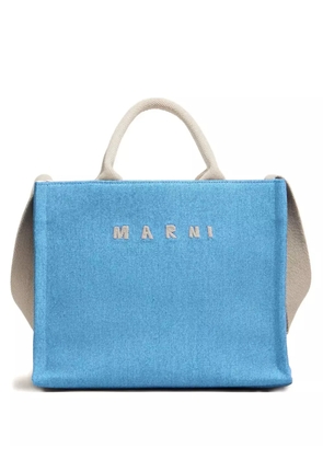 Marni Denim tote small bag - Blue