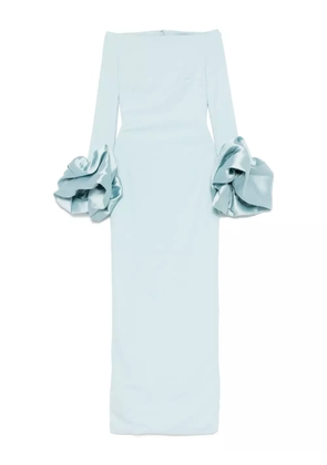 Solace London Talia gown - Blue