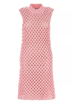 Jil Sander crochet dress - Pink