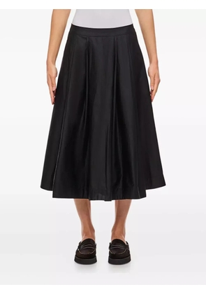Casey Casey Anarchic pleated midi skirt - Black