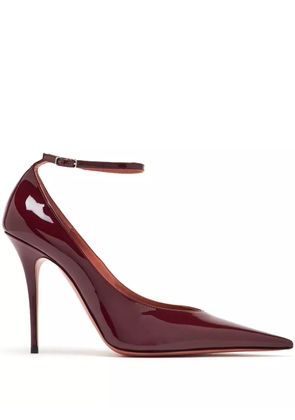 Amina Muaddi 105mm Anok pumps - Red