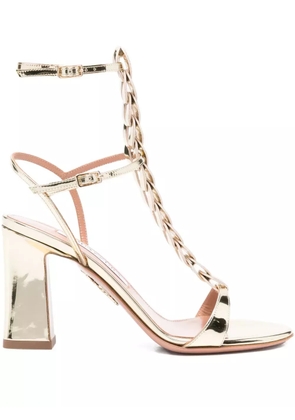 Aquazzura 85mm Destiny sandals - Yellow