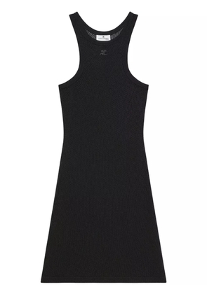 Courrèges Scuba mini dress - Black