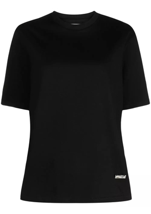 Jil Sander logo-embellished cotton T-shirt - Black