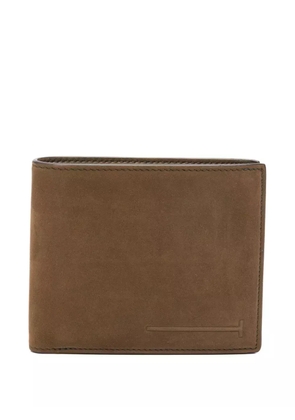 TOM FORD leather bi-fold wallet - Brown
