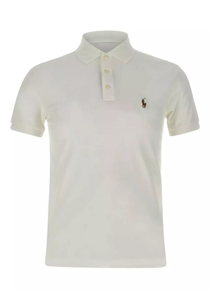 Polo Ralph Lauren Polo Pony-embroidered polo shirt - White
