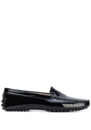Tod's leather loafers - Black