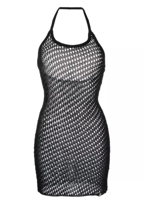1017 ALYX 9SM mini crochet-design dress - Black