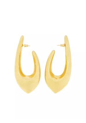 Panconesi oval drop earrings - Gold