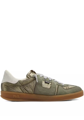 P448 Monza panelled sneakers - Green