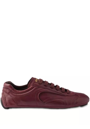 Prada Montecarlo Re-edition 2005 Antiqued nappa leather sneakers - Purple
