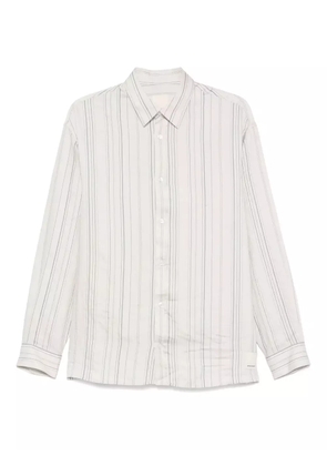 Emporio Armani striped shirt - White