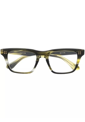 Dita Eyewear Thavos square-frame glasses - Green