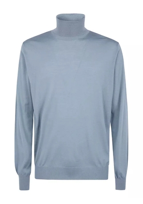 Filippo De Laurentiis turtleneck long-sleeve sweater - Blue