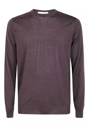 Filippo De Laurentiis long-sleeve crew-neck sweater - Brown