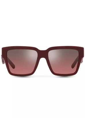 Dolce & Gabbana Eyewear tinted-lenses square-frame sunglasses - Red