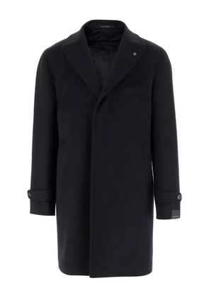 Tagliatore Thomas lapel-pocket wool coat - Blue