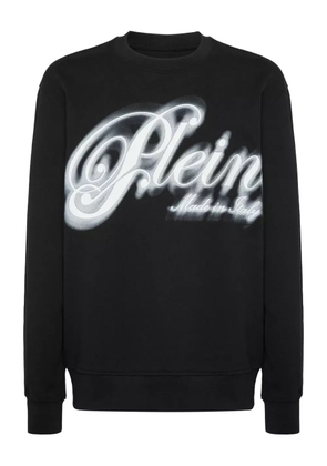 Philipp Plein logo-print sweatshirt - Black