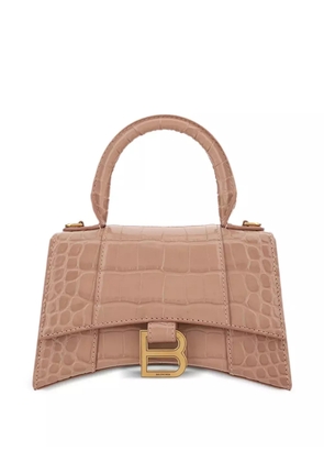 Balenciaga Hourglass XS top-handle bag - Neutrals