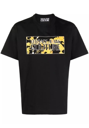 Versace Jeans Couture logo-print cotton T-shirt - Black