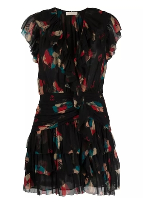 Ulla Johnson Zina graphic-print minidress - Black