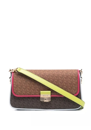 Michael Michael Kors Bradshaw logo-print crossbody bag - Brown