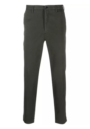 Incotex low-rise straight-leg trousers - Green