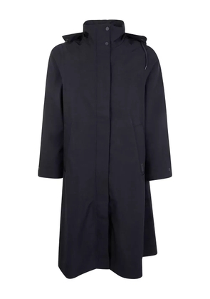 Rains Suva Vision Softshell A-line hooded raincoat - Black