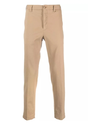 Incotex low-rise straight-leg trousers - Neutrals