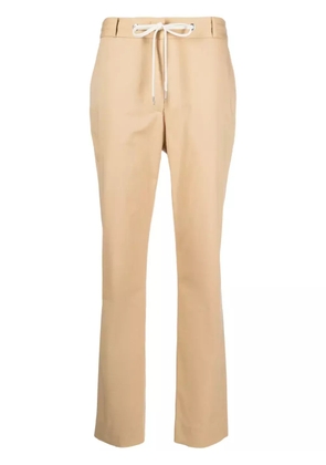 Eleventy tapered drawstring trousers - Neutrals